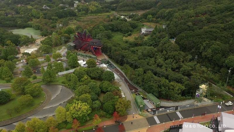 Nijigen no Mori Godzilla Intercept Operation Ticket (Round-trip Highway Bus Tickets for Kobe, Osaka, Namba)