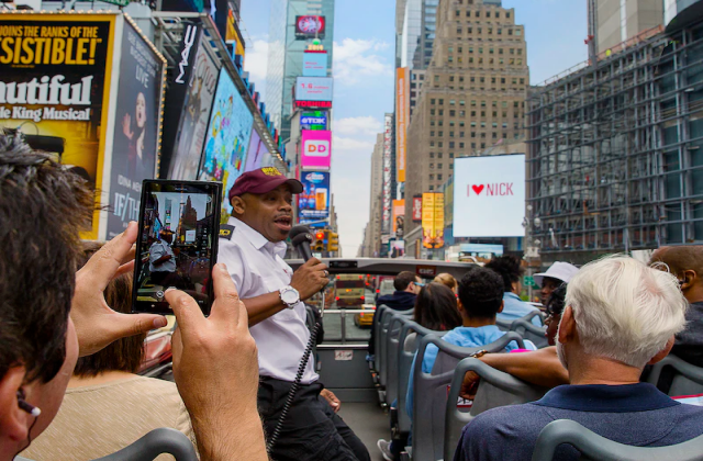 New York: Big Bus Hop-on Hop-off 1 Day/2 Day Ticket