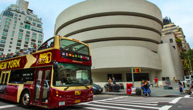 New York: Big Bus Hop-on Hop-off 1 Day/2 Day Ticket