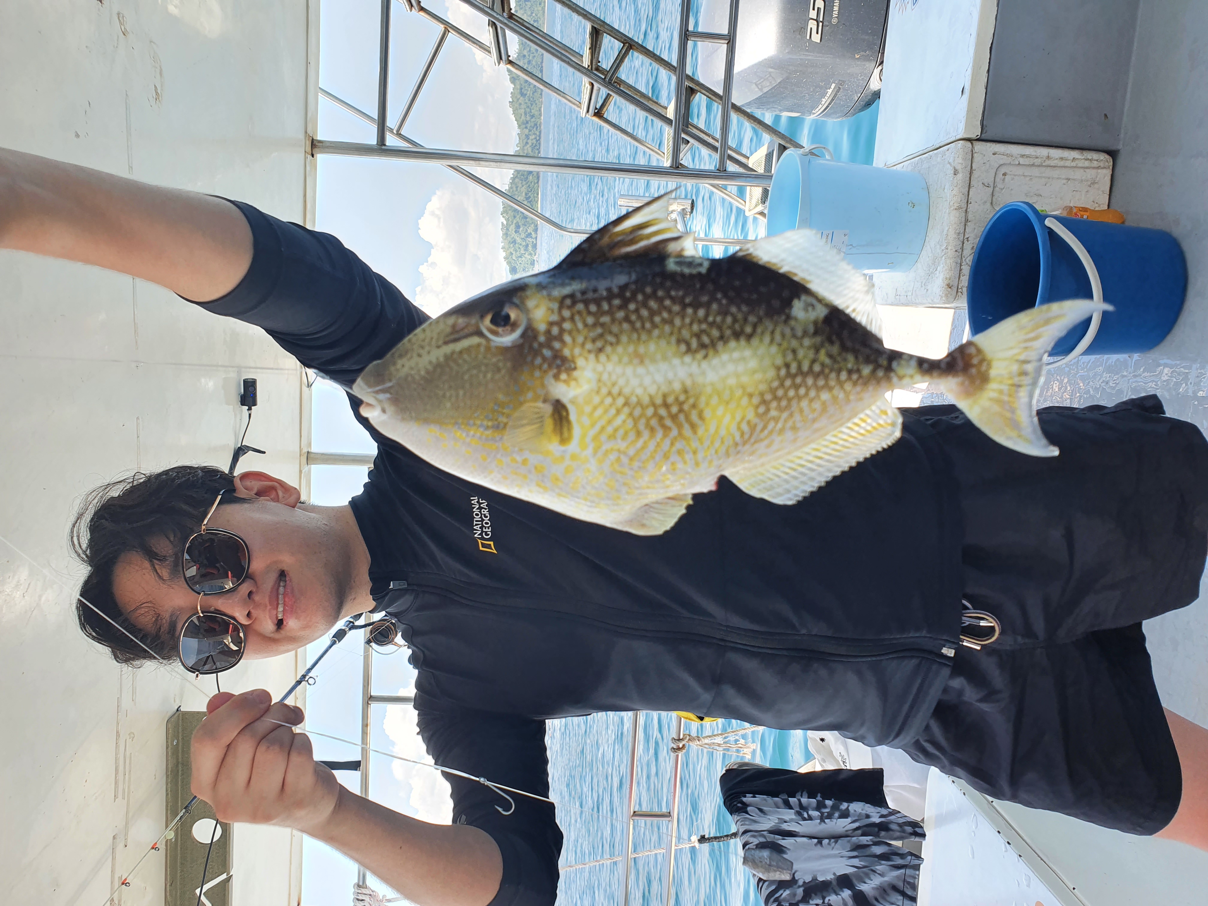 코타키나발루 요트 바다 낚시 & 스노클링 투어