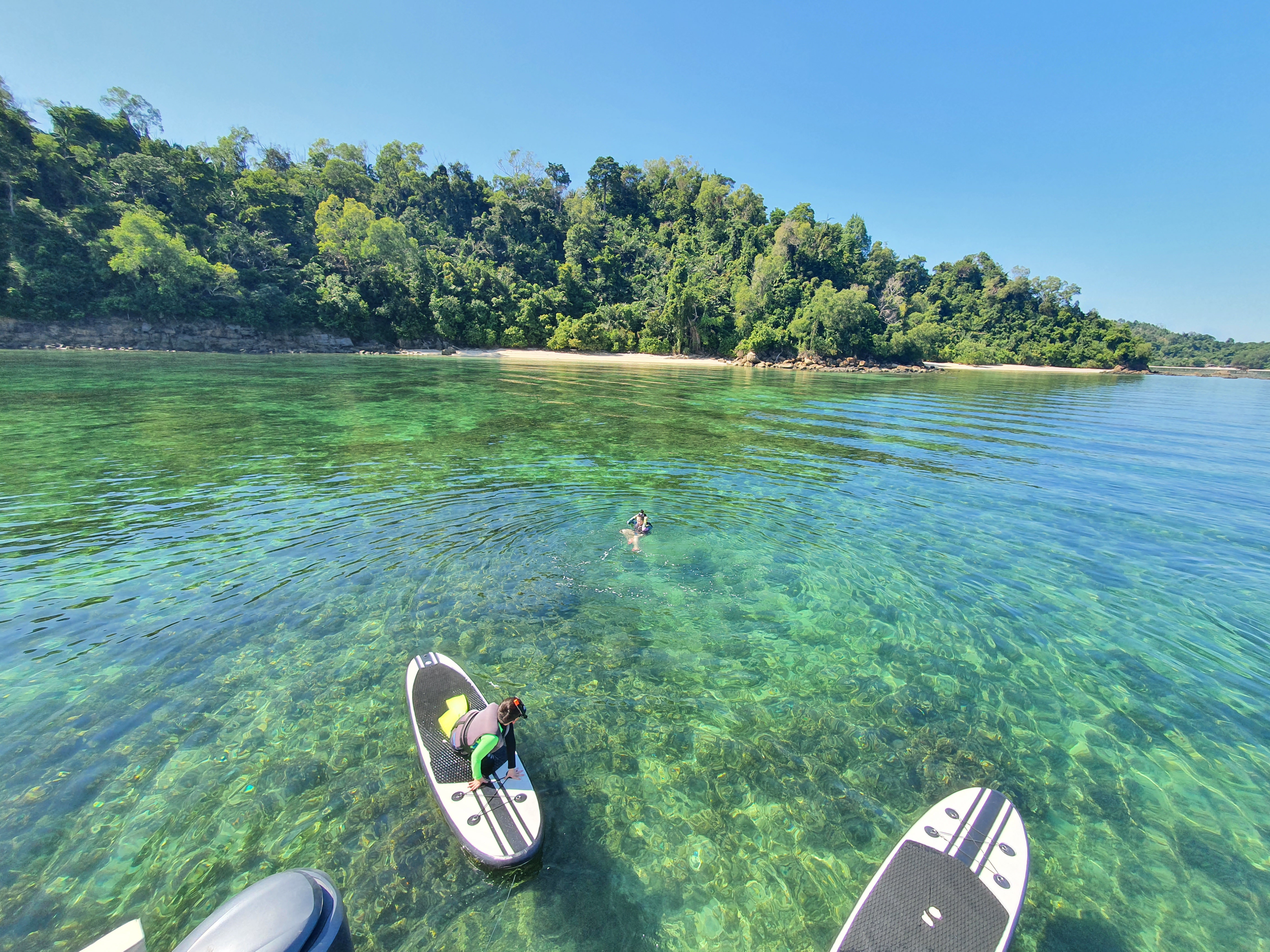 코타키나발루 요트 바다 낚시 & 스노클링 투어