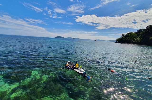 코타키나발루 럭셔리 바다 낚시 & 선셋 투어 (마사지 포함)