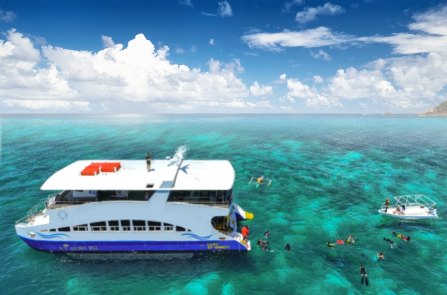 [트리쉐이드] 세부 공항 요트호핑팩 (공항 픽업 + 요트 호핑)