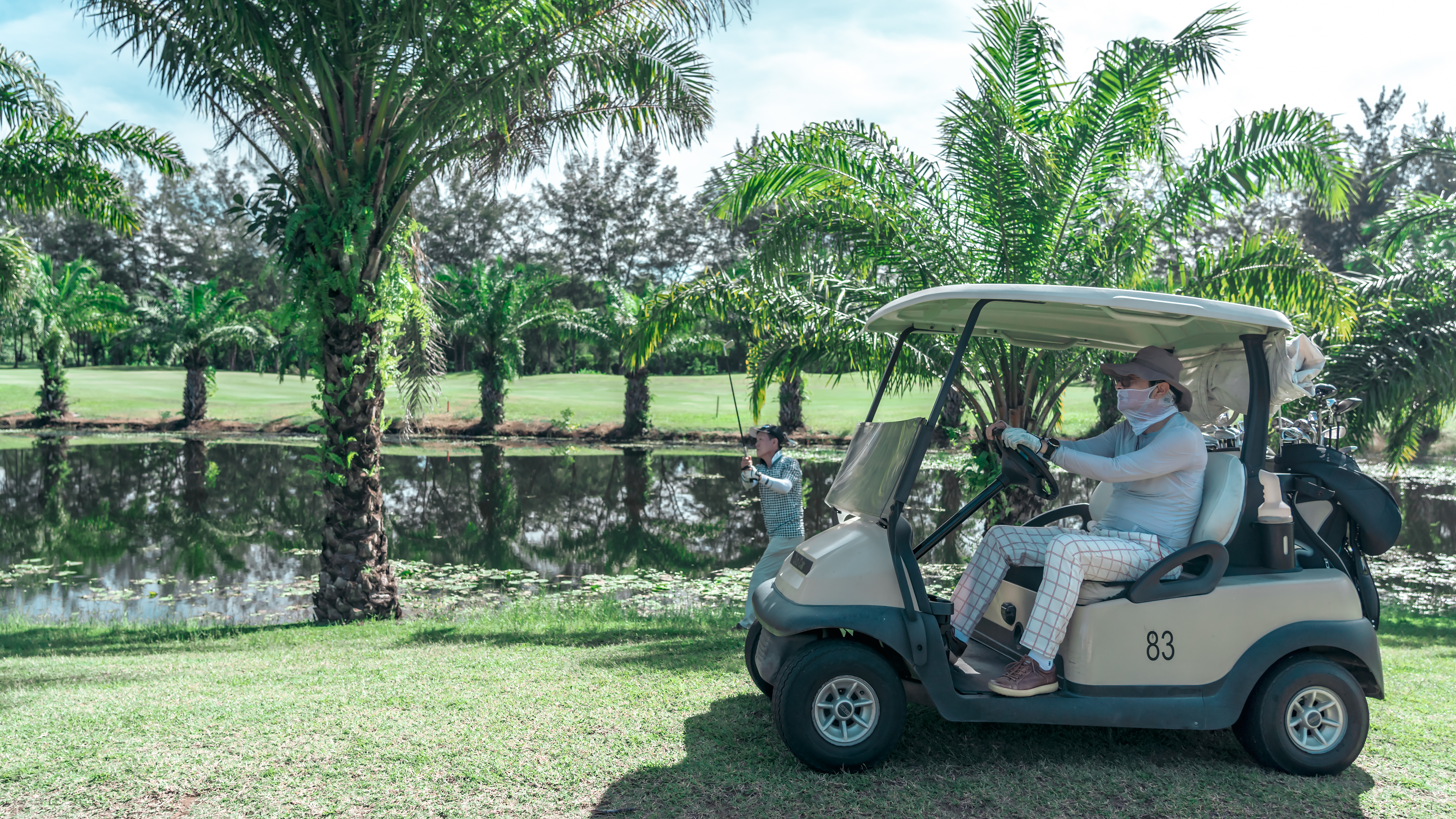 코타키나발루 가람부나이 CC - 18홀 그린피 + 카트피