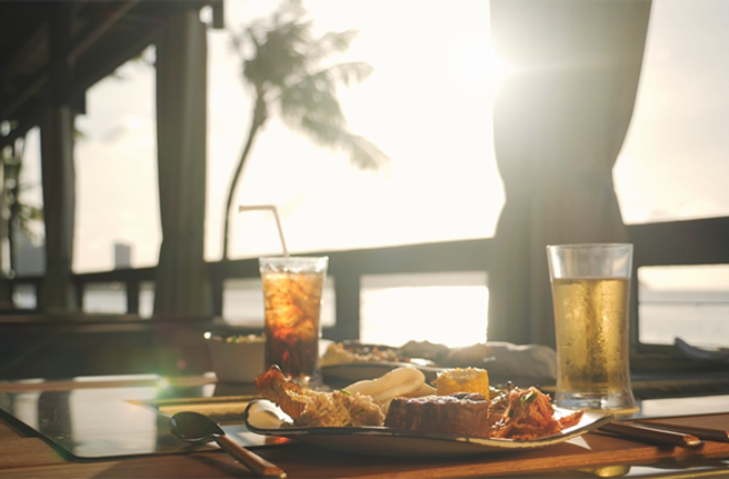 Guam Dusit Beach Resort Beach House Grill BBQ (Unlimited Draft Beer & Drinks)