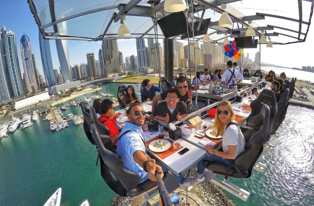 Dubai: Dinner in the Sky