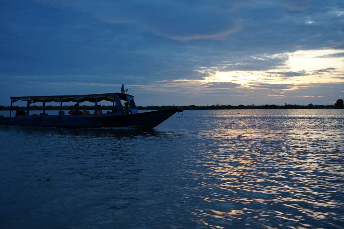 씨엠립 동남아 최대 호수 톤레삽 선셋 투어