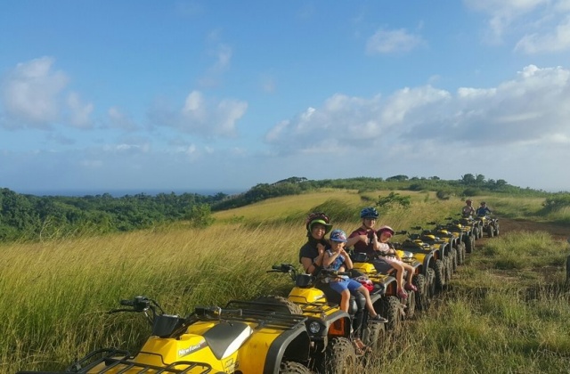 사이판 ATV 산악 오토바이 투어 (타포차우산 / 오비쟌비치)