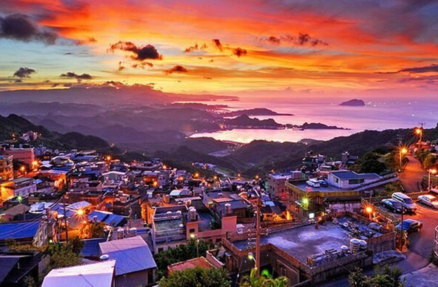 대만 예스폭지 버스투어 (예류, 스펀, 스펀폭포, 지우펀)