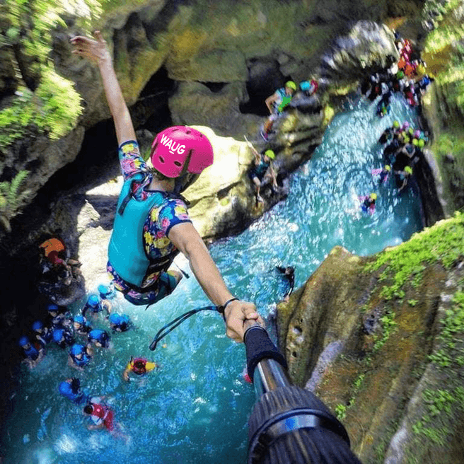 Cebu: Kawasan Full Canyoneering Private Tour by WAUG Originals