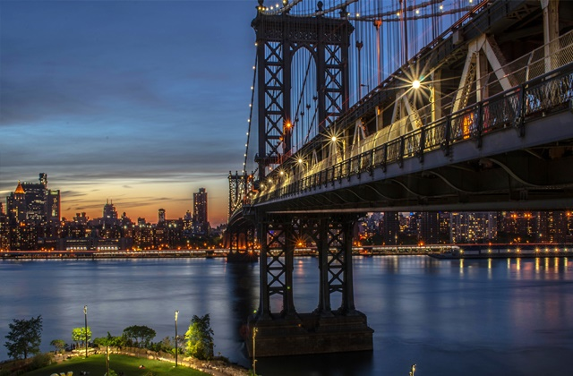 [1인 예약가능 / 타미스] 뉴욕 브루클린 덤보 야경 워킹 투어