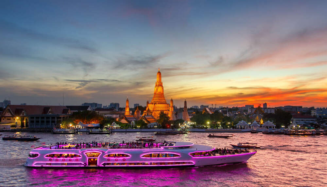 방콕 원더풀 펄 디너 크루즈