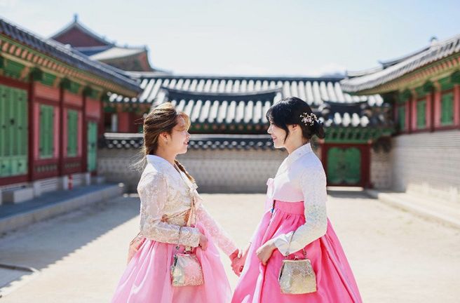 Hanbok Rental at SamSamO-O (3355) Gyeongbokgung Palace Branch, Jongno, Seoul
