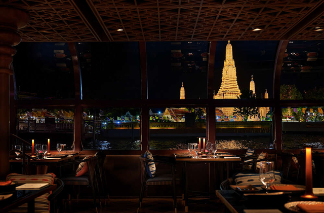 방콕 반얀트리 사프란 디너 크루즈