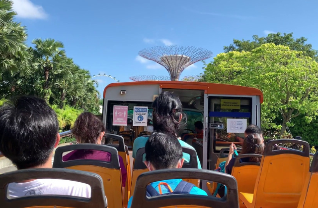 싱가포르 펀비 오픈탑 시티투어 버스 (2시간 탑승권)