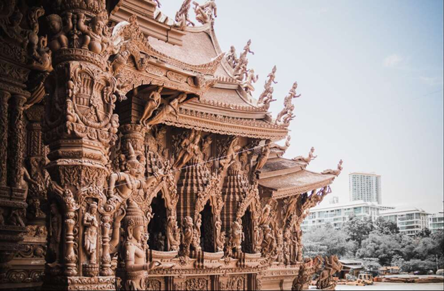 파타야 진리의 성전 입장권 (당일 예약 가능)