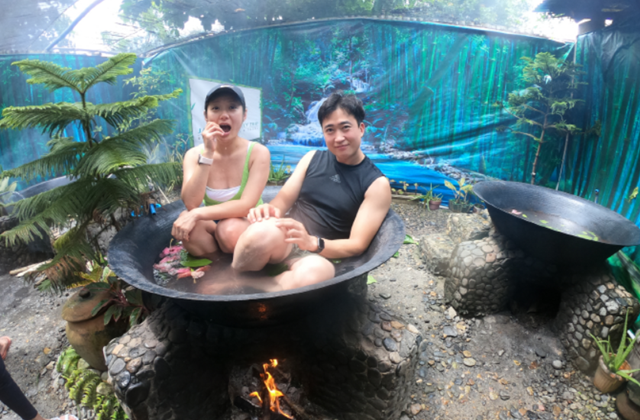 보라카이 미스터 크리스탈 블루 호핑투어 (크리스탈코브 + 씨푸드바베큐 뷔페 + 카와 스파 + 스노클링)