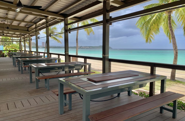 괌 두짓타니 리조트 비치 하우스 그릴 BBQ