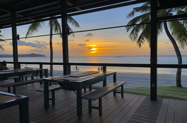 괌 두짓타니 리조트 비치 하우스 그릴 BBQ