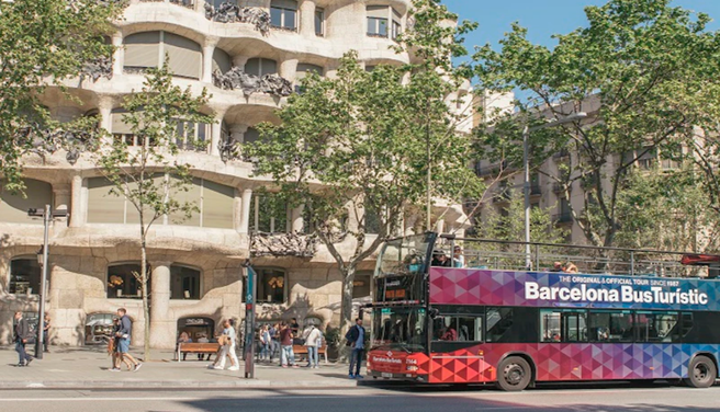 바르셀로나 투리스틱 홉온 홉오프 시티 투어 버스