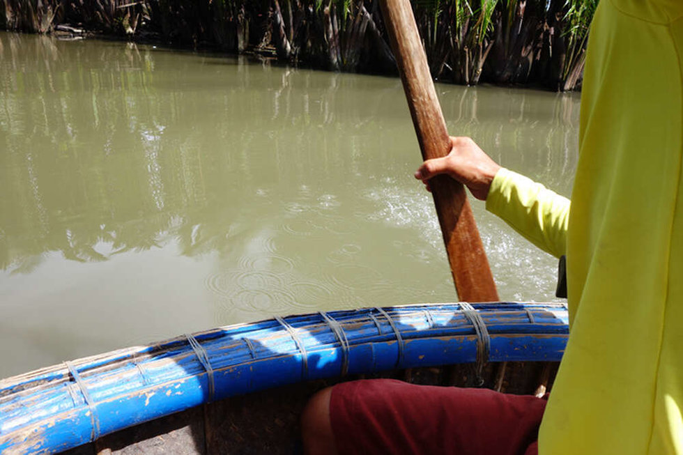 호이안 코코넛 마을 바구니배 체험 + 왕복 차량