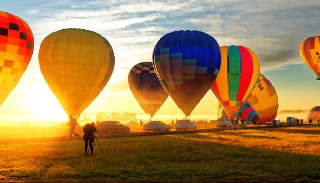 Sydney Camden Valley Hot Air Ballooning Experience