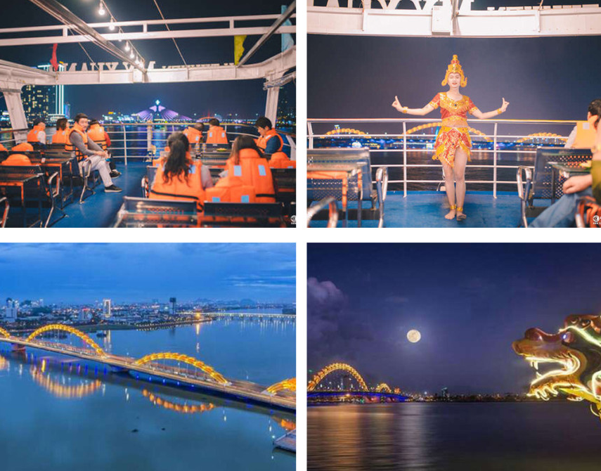 다낭 한강 크루즈 유람선 (맥주 무제한 제공)