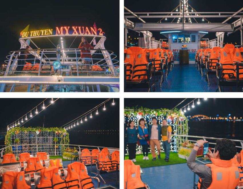 다낭 한강 크루즈 유람선 (맥주 무제한 제공)