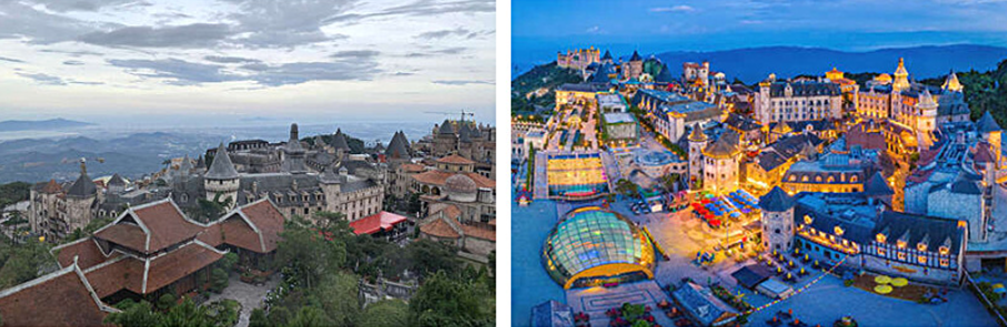 ダナン・パーフェクトバナヒルズプライベートツアー(バナヒルズ・ケーブルカー+ビュッフェ+ロッテマート)