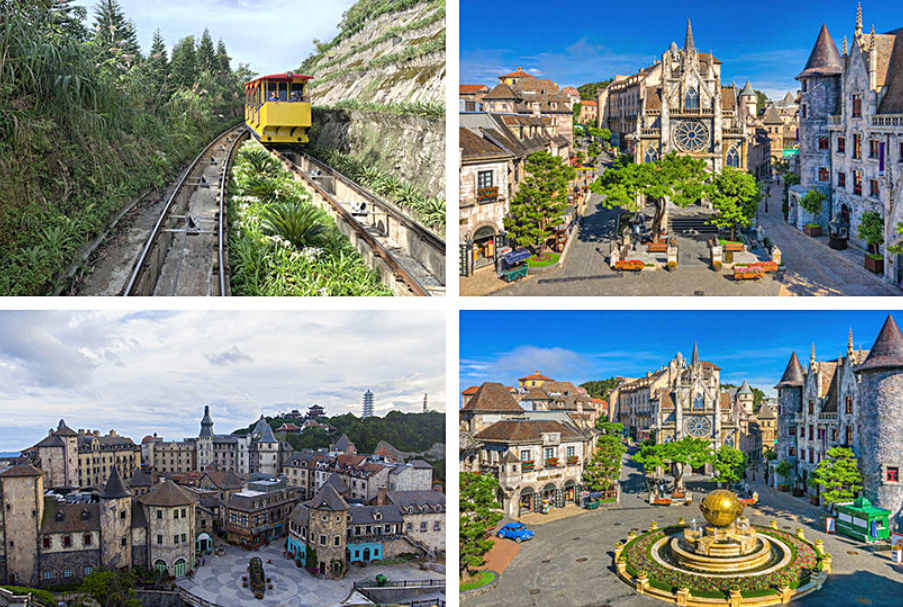 ダナン・パーフェクトバナヒルズプライベートツアー(バナヒルズ・ケーブルカー+ビュッフェ+ロッテマート)