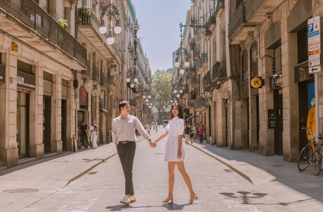 바르셀로나 고딕 지구 스냅 투어 by 리얼스타일 (60분 코스)