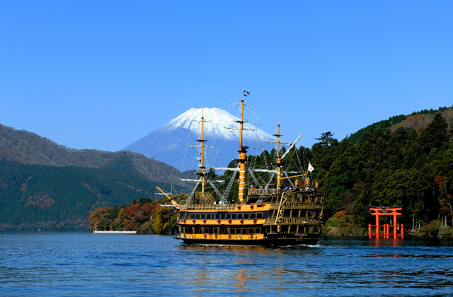 가나가와 하코네 해적선 편도 티켓