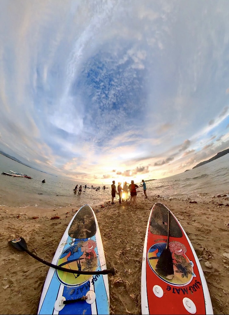 코타키나발루 탄중아루 비치 선셋 패들보드 (WAUG Exclusive)