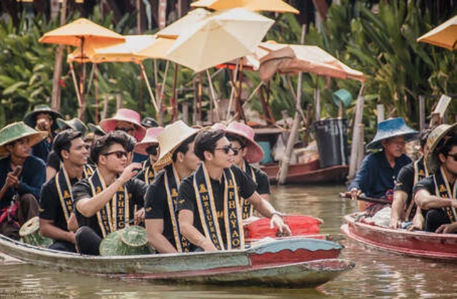パタヤ・水上マーケット＆船上カフェエクスクルーシブツアー