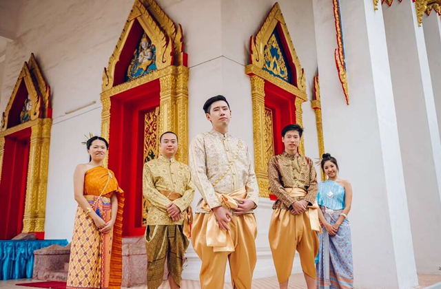 헬로우 푸켓 스튜디오 태국 전통 의상 대여