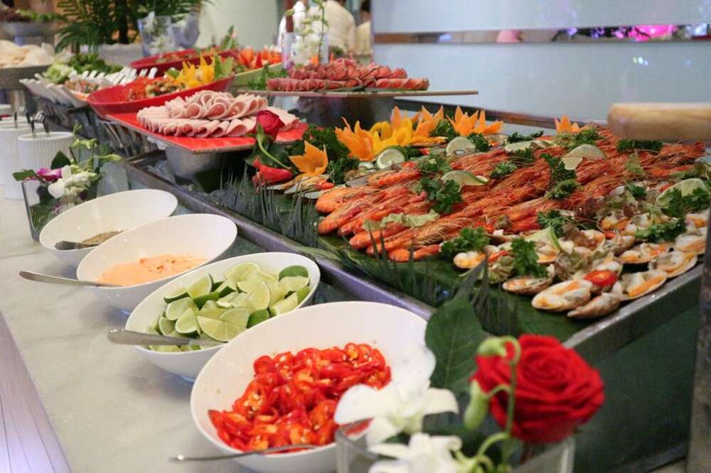 쉐라톤 나트랑 호텔 피스트 씨푸드 뷔페