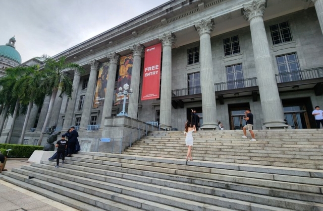 싱가포르 반나절 시내투어 (내셔널갤러리&강변 + 머라이언공원 + 스카이가든51)