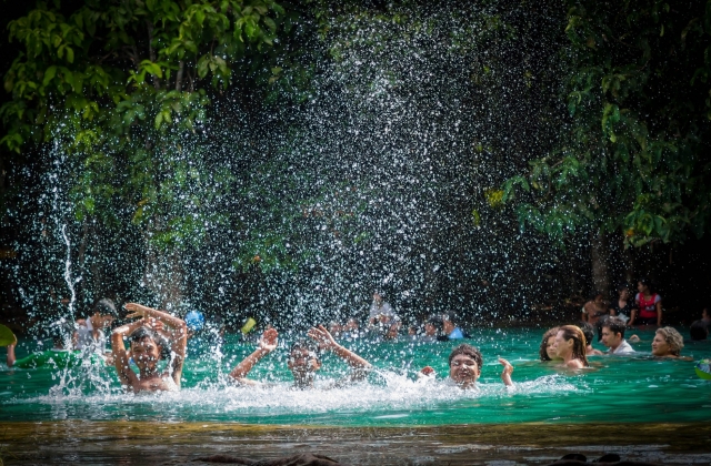 끄라비 온천과 에메랄드 자연 풀장 투어
