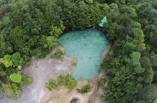 끄라비 온천과 에메랄드 자연 풀장 투어