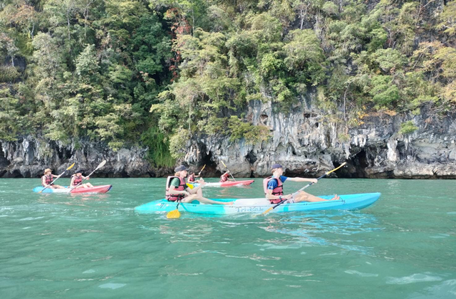 끄라비 딸란 맹그로브 숲 카약 투어
