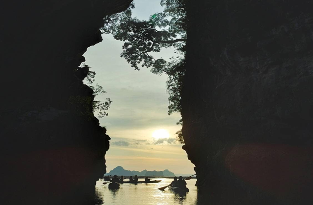 끄라비 아오딸란 선셋 카약 투어