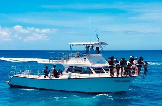 Guam Dolphin Cruise by Blue Ocean Dolphin (Fishing, Snorkeling, Tuna Sashimi)