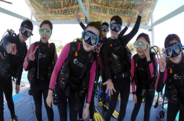 세부 뉴그랑블루 다이브리조트 오픈워터 다이버 2일 코스