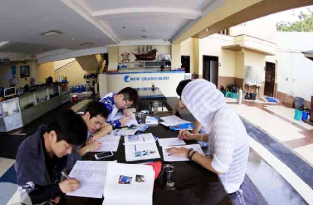 세부 뉴그랑블루 다이브리조트 오픈워터 다이버 2일 코스