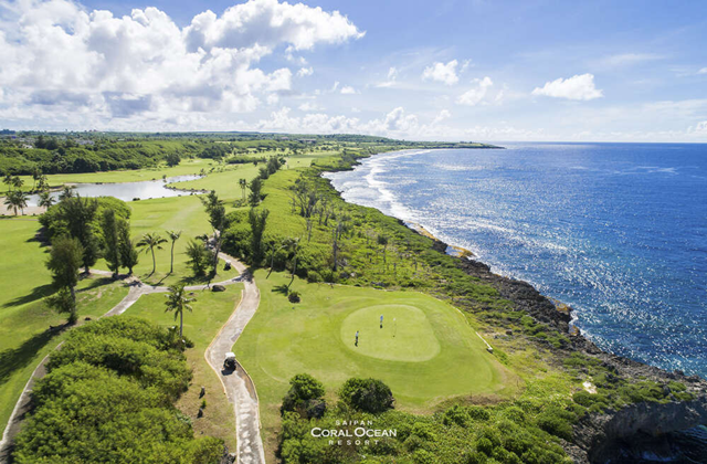 사이판 코럴 오션 리조트 골프 - 18홀 그린피 + 카트피