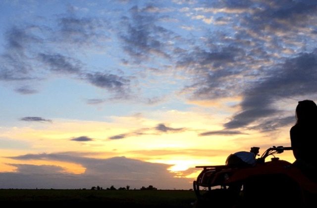씨엠립 쿼드바이크 ATV 선셋 투어