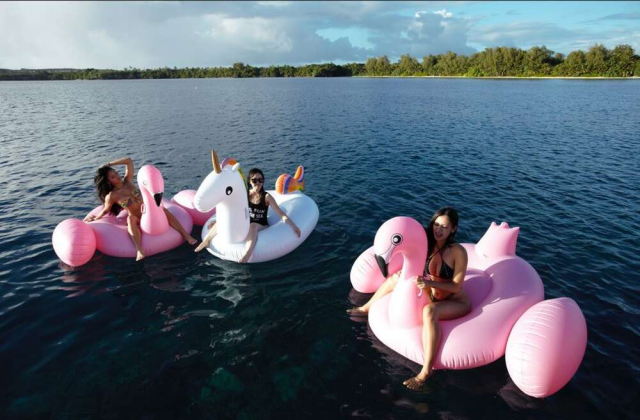 괌 파란 돌핀크루즈