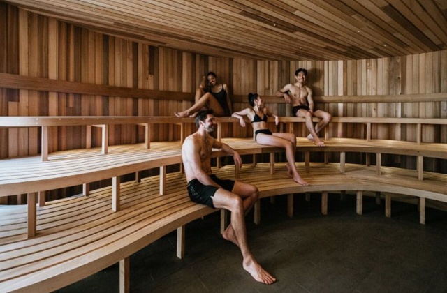 [오지나라] 모닝턴 온천 - 붉은 노을 속, 가장 여유로운 힐링 온천