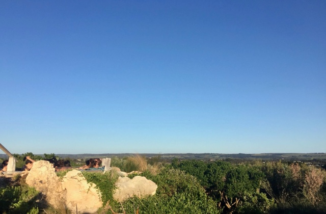 [오지나라] 모닝턴 온천 - 붉은 노을 속, 가장 여유로운 힐링 온천