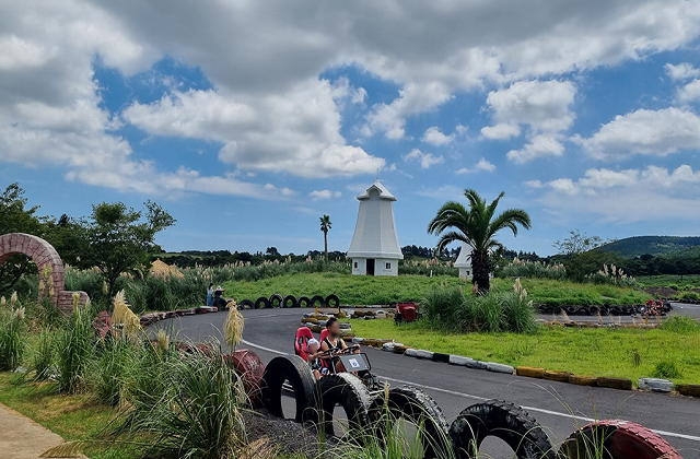 제주 목장카페 드르쿰다 카트 체험권